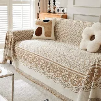 Чехол для дивана в скандинавском стиле, тканевое полотенце, универсальное покрывало Four Seasons High Sense, чехол для дивана, универсальное одеяло, подушка для дивана 180*90