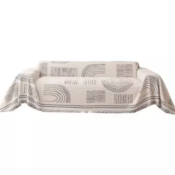 Чехол для дивана в скандинавском стиле, всесезонный чехол для дивана с защитой от царапин, одеяло для дивана, зимний стиль 180*130cm