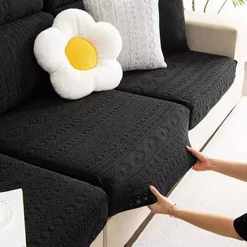 Чехол для дивана в стиле бохо, толстый, пылезащитный, нескользящий, эластичный, жаккардовый, бархатный, универсальный, устойчивый к царапинам, чехол для дивана Four Seasons Backrest S
