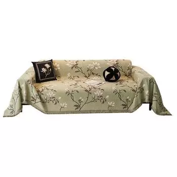 Чехол для дивана в стиле ретро, французский, ткань, полный чехол, шенилл, универсальный, легкий, роскошный, высококачественный чехол для диванной подушки на все сезоны 180*130cm