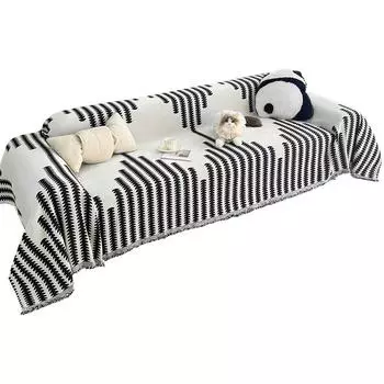 Чехол для дивана Wenxu Chenille, новый чехол для подушки, одеяло, всесезонный чехол с защитой от царапин от кошек, универсальный чехол 110*110cm