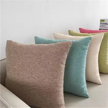Чехол для диванной подушки GURET 30x50/45x45/50x50, домашний декоративный чехол для подушки, простая скандинавская наволочка, супер мягкая подушка 30x50cm бежевый