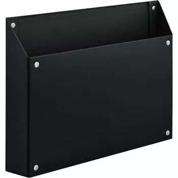 Чехол для документов King Jim Document Box Mag Case с магнитом A4, горизонтальный, черный 4785-BK
