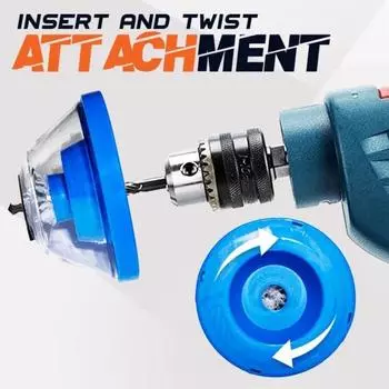 Чехол для дрели от пыли, чашеобразный дизайн, пылезащитная губка, более удобная в использовании