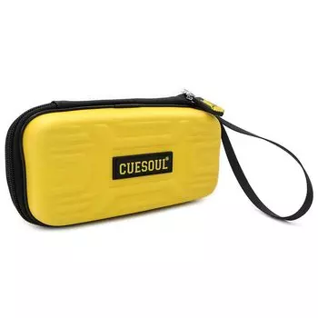 Чехол для дротиков CUESOUL BEAST со стальным наконечником, большой, для переноски и хранения дротиков, красный, держатель для 3 дротиков (для дротиков Tip/Soft), (для наконечников, валов, крыльев,