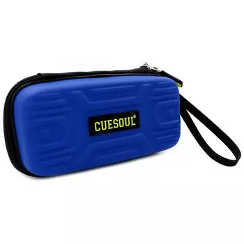 Чехол для дротиков CUESOUL BEAST со стальным наконечником, большой, для переноски и хранения дротиков, красный, держатель для 3 дротиков (для дротиков Tip/Soft), (для наконечников, валов, крыльев,