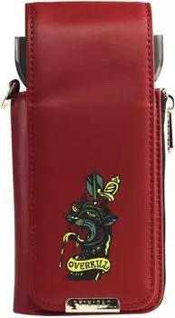 Чехол для дротиков Trinidad PLAIN Smart OVERKILL YAMADA Plain Smart Модель игрока Yuki Yamada (ТРИНИДАД) темно-красного