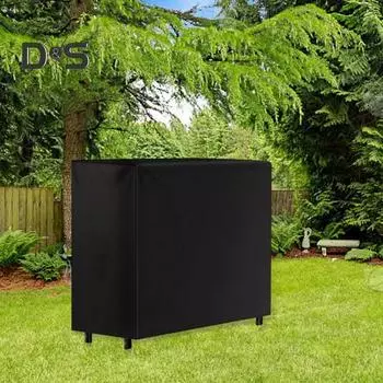 Чехол для дровяной стойки, водостойкий, с защитой от ультрафиолета, ветрозащитный, с защелкивающейся системой, универсальный размер, простая установка, защитный чехол для держателя дров на открытом воздухе M