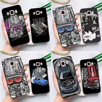 Чехол для двигателя JDM Car RB26 для Samsung Galaxy J7 J5 J3 J1 A3 A5 2017 2016 J4 J6 Plus A6 A7 A8 A9 2018 задняя крышка J3 2017 - J330