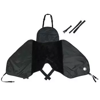 Чехол для фартука Sagit, универсальный водонепроницаемый защитный чехол для мотоцикла, светоотражающая полоса One Size чёрный