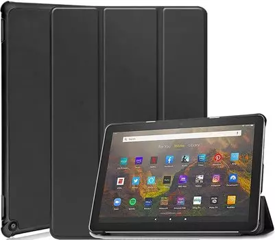 Чехол для Fire HD 10 Plus с функцией подставки, защитный чехол для планшета HD 10 2021, чехол, легкая тонкая кожаная подставка, функция автоматического перехода в спящий режим