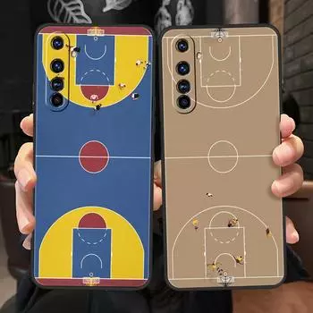 Чехол для футбола, баскетбола, тенниса, спорта для Realme 11, 10, 9, 8, 5G, 7, 6 GT2 Pro Plus C21 C11 C25 C35, чехол для Realme GT Neo 2, 3, 3 T Realme 8(8 Pro)