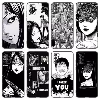 Чехол для футболки с изображением комиксов ужасов junji ito Tomie для Samsung A21 A30 A50 A52 S A13 A22 A32 4G A23 A33 A53 A73 5G A12 A31 A51 A70 A71 A72 Samsung A22 4G