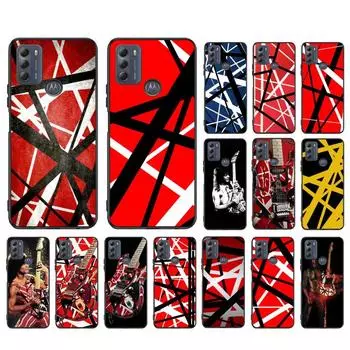 Чехол для гитары Eddie Van Halen с графическим рисунком для Moto E7 Plus E32 E20 E40 Edge 20 Lite G22 G52 G20 G30 G100 G60 G50 G10 G Pure G Stylus Moto E7