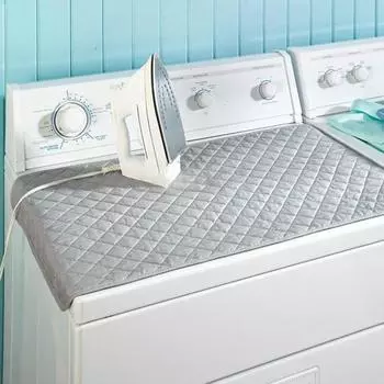 Чехол для гладильной доски, термостойкий, 200 градусов по Цельсию, гладильная доска, складной компактный размер, чехол для сушилки для гладильного стола S