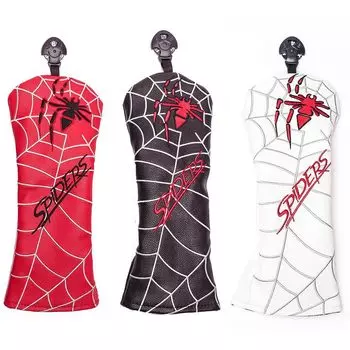 Чехол для гольф-головки Utility Cover UT Cover с конверсионным Doug Waterproof Spider Красный Белый Черный (белый)