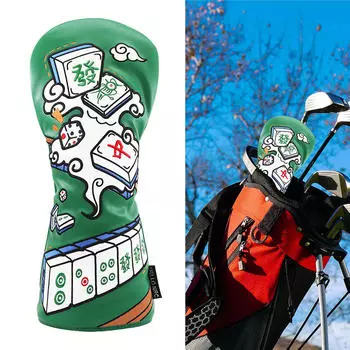 Чехол для гольф-клюшки для защиты PU рукава для взрослых гольфистов UT