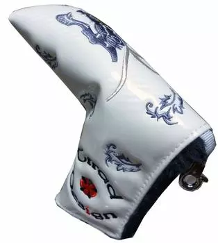 Чехол для гольф-паттера Dragon Pin Type Magnetic Type Blade (Белый, Тип) белый