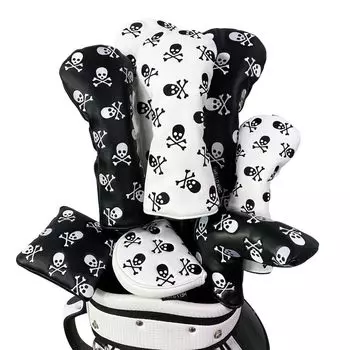 Чехол для гольфа, чехол для головки гольфа, чехол для паттера, чехол для молотка, чехол для головки фервея, чехол для драйвера UT DR FW, водонепроницаемый чехол для конверсии маленького черепа