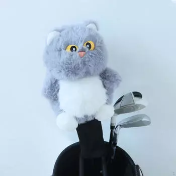 Чехол для гольфа Fairway Wood для защиты клюшек в парках коричневый