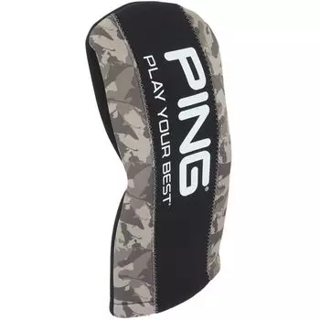 Чехол для гольфа PING для водителя, коричневый, мужской