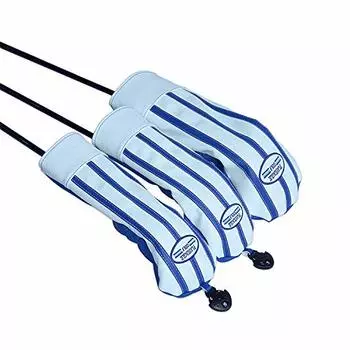 Чехол для головы Driver DR 440cc 460cc Чехол для дерева Чехол FW Utility UT также совместим Чехол для головы, комплект из 3 предметов с биркой для переоборудования (Голубое небо)