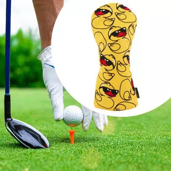 Чехол для головы гольф-клюшки, защитный чехол для гольф-оборудования из искусственной кожи style B