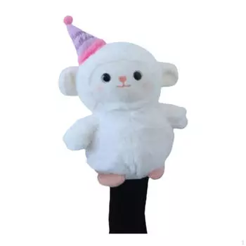 Чехол для головы клюшки для гольфа из дерева, мягкий плюшевый стержень, защитный легкий чехол для головы клюшки в форме животного