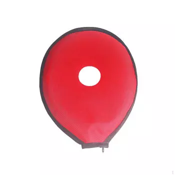 Чехол для головы ракетки для бадминтона, аксессуары для спортивного удара, сопротивление для замаха на заднем дворе красный