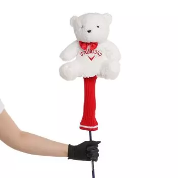 Чехол для головы водителя Callaway AM BEAR DR WHT SS 2022 460cc совместимый белый женский FF (для ДР)