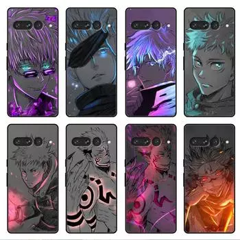 Чехол для Google Pixel 7 6 Pro 5 4 3 3a XL 5a 4a 5G, мягкий чехол для Pixel 6Pro 4XL 3XL 3aXL, задняя крышка Fundas Jujutsu Kaisen Pixel 6