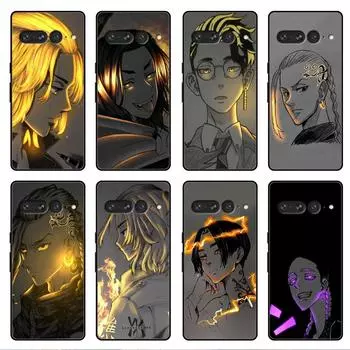 Чехол для Google Pixel 7 6 Pro 5 4 3 3a XL 5a 4a 5G Мягкий чехол для Pixel 6Pro 4XL 3XL 3aXL задняя крышка Fundas Anime Tokyo Revengers Pixel 6