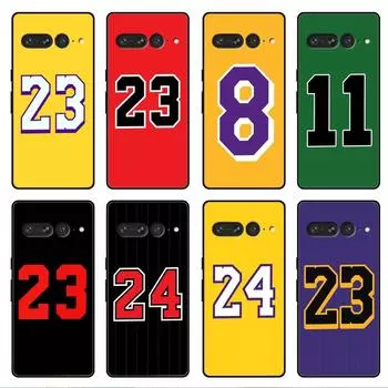 Чехол для Google Pixel 7 6 Pro 5 4 3 3a XL 5a 4a 5G, мягкий для Pixel 6Pro 4XL 3XL 3aXL, задняя крышка Fundas Lucky Number Pixel 6