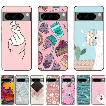 Чехол для Google Pixel 8 8Pro, роскошный черный силиконовый мягкий чехол на Pixel8Pro, полная защита, противоударный бампер Google Pixel 8 Pro белый