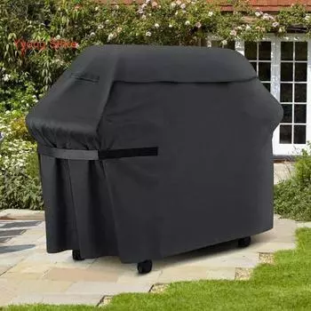 Чехол для гриля-барбекю, водонепроницаемый прочный чехол для гриля для серии Spirit 300 Dyna-Glo Nexgrill Char Broil чёрный