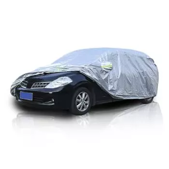 Чехол для хэтчбека, подходит для Toyota Yaris / JAZZ / VW GOLF / POLO, защита от непогоды, защита от царапин, полный кузов, длина 4–4,4 м