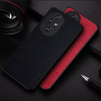 Чехол для Honor 200 Pro Lite в деловом стиле, прочный текстильный кожаный чехол honor 200 оранжевый