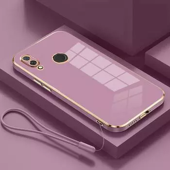 Чехол для Honor 8X Чехол для телефона Honor View 10 Lite JSN-L11 JSN-L21 JSN-L22 JSN-L23 Силиконовый чехол для задней крышки Fundas Luxury Square Plating For Honor 8X