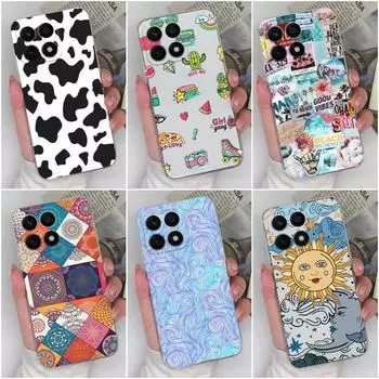 Чехол для Honor X8a X7a 9S 9X Pro 8A Pro 20S 30S 50 Pro Magic5 Pro, модный защитный прозрачный мягкий силиконовый чехол для чести, бампер Honor 10i