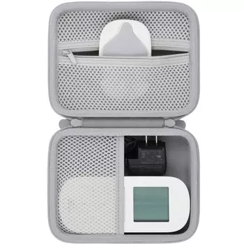Чехол для хранения Aenllosi, совместимый с устройством OMRON Heat Low Frequency Treatment, защитный жесткий чехол HV-F312/HV-F314 (Только случай) белый
