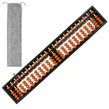 Чехол для хранения Anni One Touch 23 Scratch Storage Abacus, Цифры, Калькулятор для начинающих/продвинутых, Уроки, В комплекте, Профилактика, Переноска,