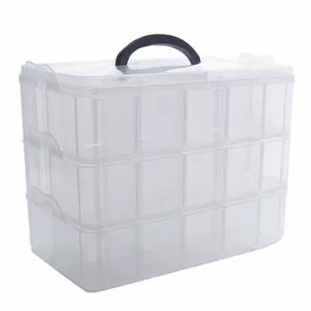Чехол для хранения бейблейда прозрачный пластиковый G-MODELL (30 штук)