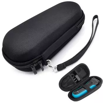 Чехол для хранения бритвы GAOHOU Чехол для хранения электробритвы Чехол для хранения бритвы Многофункциональная защитная сумка Совместимость с серией Braun Серия Braun чёрный