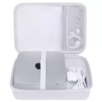 Чехол для хранения co2CREA, совместимый с Apple Mac Studio M2 Max/Ultra, Mac Studio M1/M1 Max белый