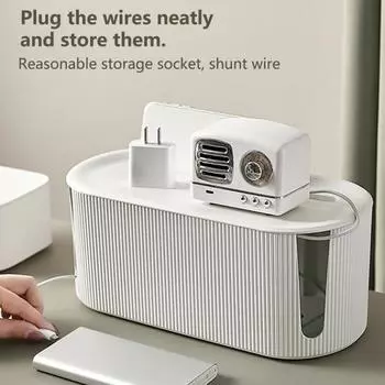 Чехол для хранения кабеля данных Разумно отведенные провода Пылезащитный держатель для телефона Дизайн розетки Беспроводной маршрутизатор WiFi Кронштейн для платы Домашние принадлежности зелёный