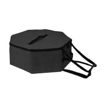 Чехол для хранения ковбойских шляп, шляпы, безопасные и удобные коробки для шляп для женщин, чехол для хранения шляп для путешествий чёрный