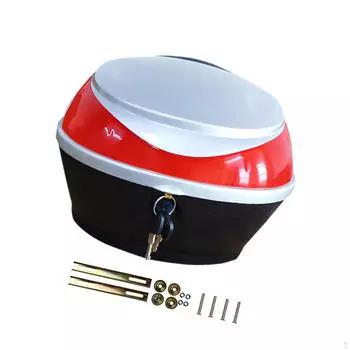 Чехол для хранения мотоцикла, багажник для электрического велосипеда, организованный, пылезащитный, задний argent