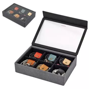 Чехол для хранения наушников FiiO iBasso Sony Shanling HiBy Cayin Questyle, ручная работа, акриловый жесткий ящик для хранения наушников IEM Digital