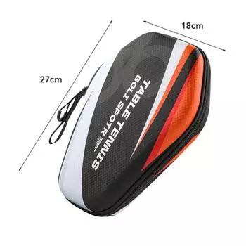 Чехол для хранения ракетки для настольного тенниса, пылезащитный, водонепроницаемый, ударопрочный чехол для ракетки для пинг-понга с твердым покрытием