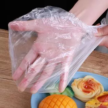Чехол для хранения Vogue Пакет для сохранения свежести фруктов Одноразовый пакет для сохранения свежести Пластиковый пакет Пищевая пленка Чехол для пищевых продуктов Пылезащитный пакет Чехол для сохранения свежести 100PCS